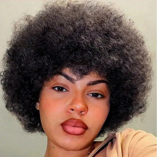 fro Kinky Curly Wave Wig 150% Density - Nitoo Store