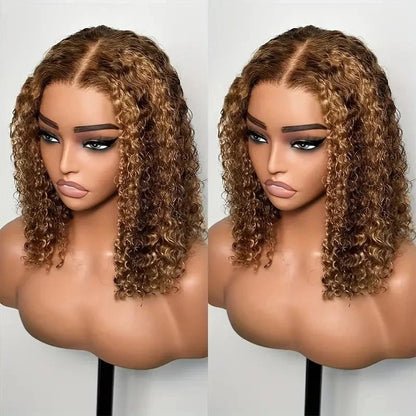 Highlight Color Short Bob Wig 13x4 - Nitoo Store