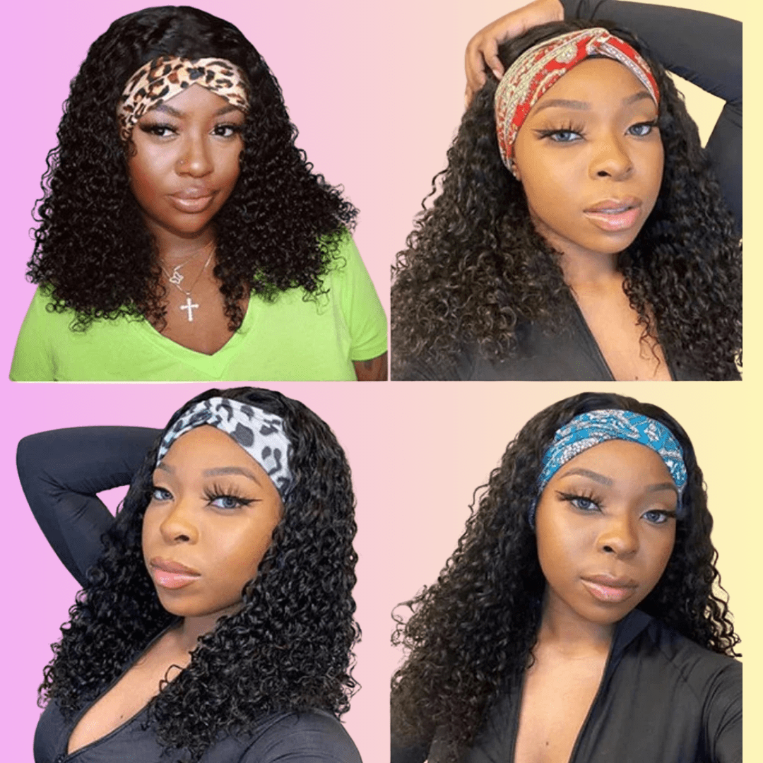 Kinky Curly Headband Wig. - Nitoo Store