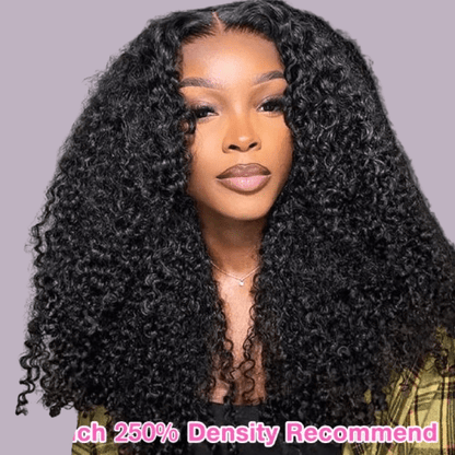 Kinky Curly Human Hair Wigs 4C Afro - Nitoo Store