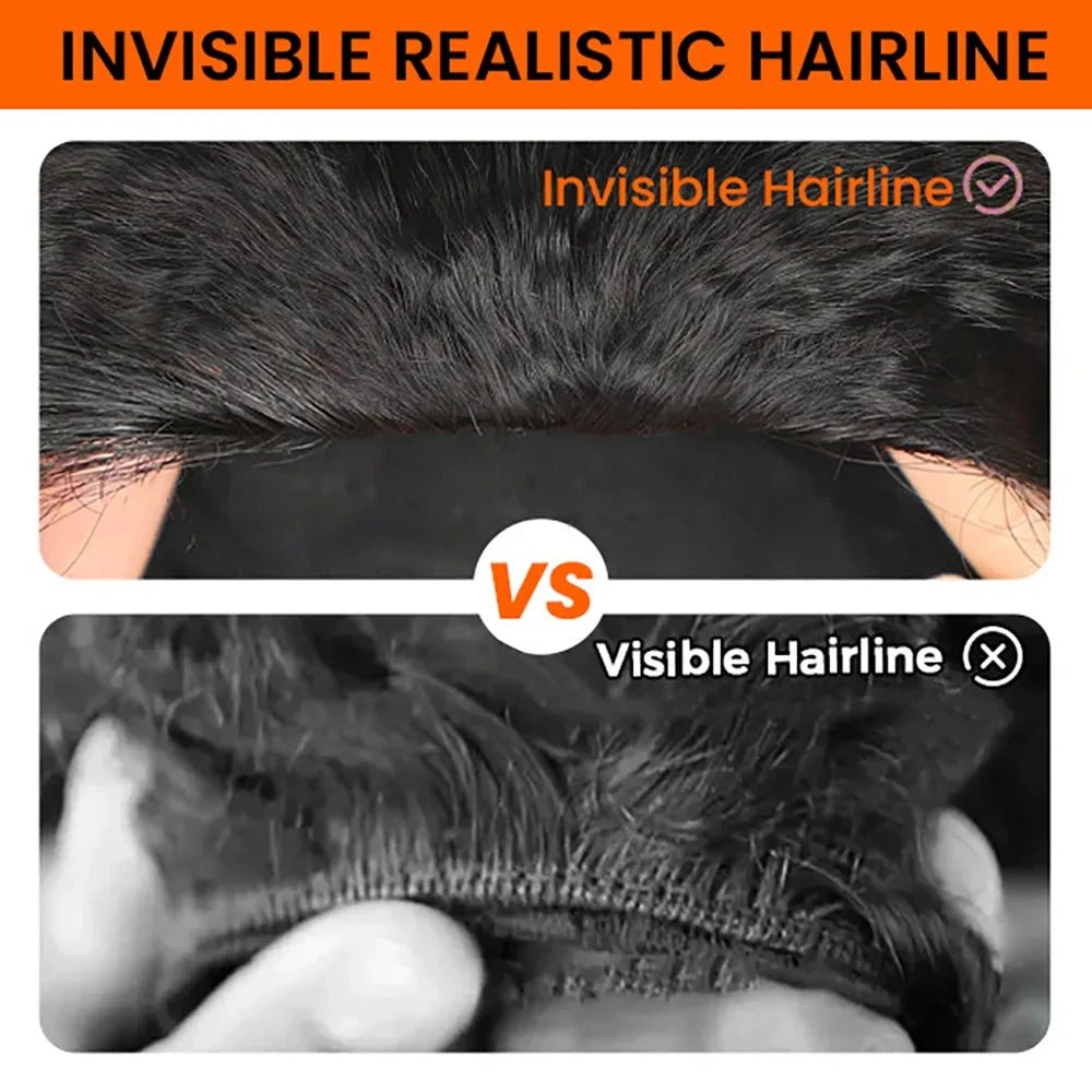 New Trend 3 - IN - 1 Honey Blonde Kinky Curly Half Wig - Nitoo Store