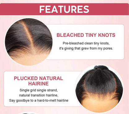 Straight Pull Go 13x6 HD Lace Frontal Wig - Nitoo Store