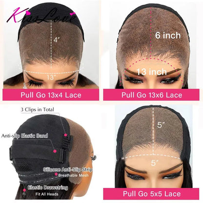 Straight Pull Go 13x6 HD Lace Frontal Wig - Nitoo Store