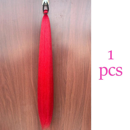 Synthetic Colorful Ponytail Extensions. - Nitoo Store