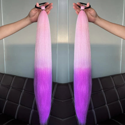 Synthetic Colorful Ponytail Extensions. - Nitoo Store