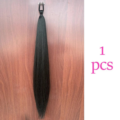 Synthetic Colorful Ponytail Extensions. - Nitoo Store