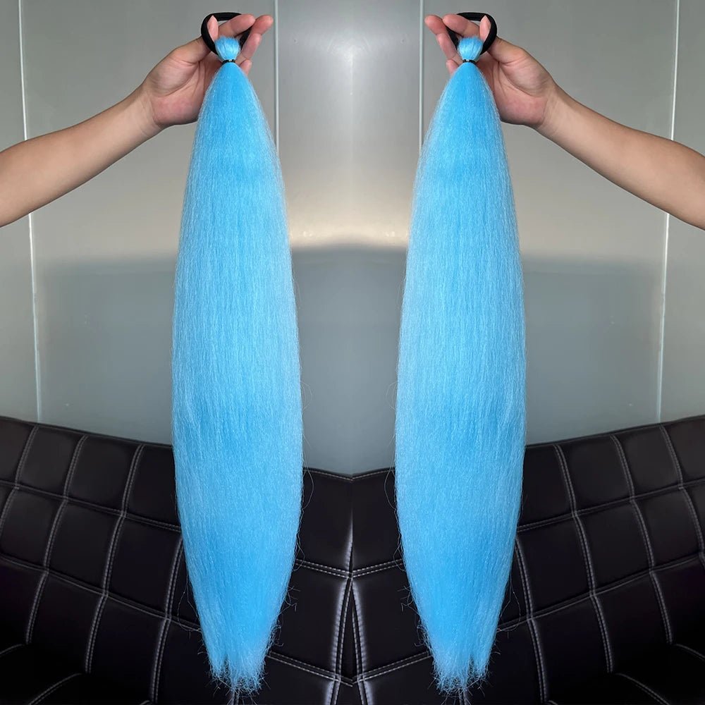 Synthetic Colorful Ponytail Extensions. - Nitoo Store